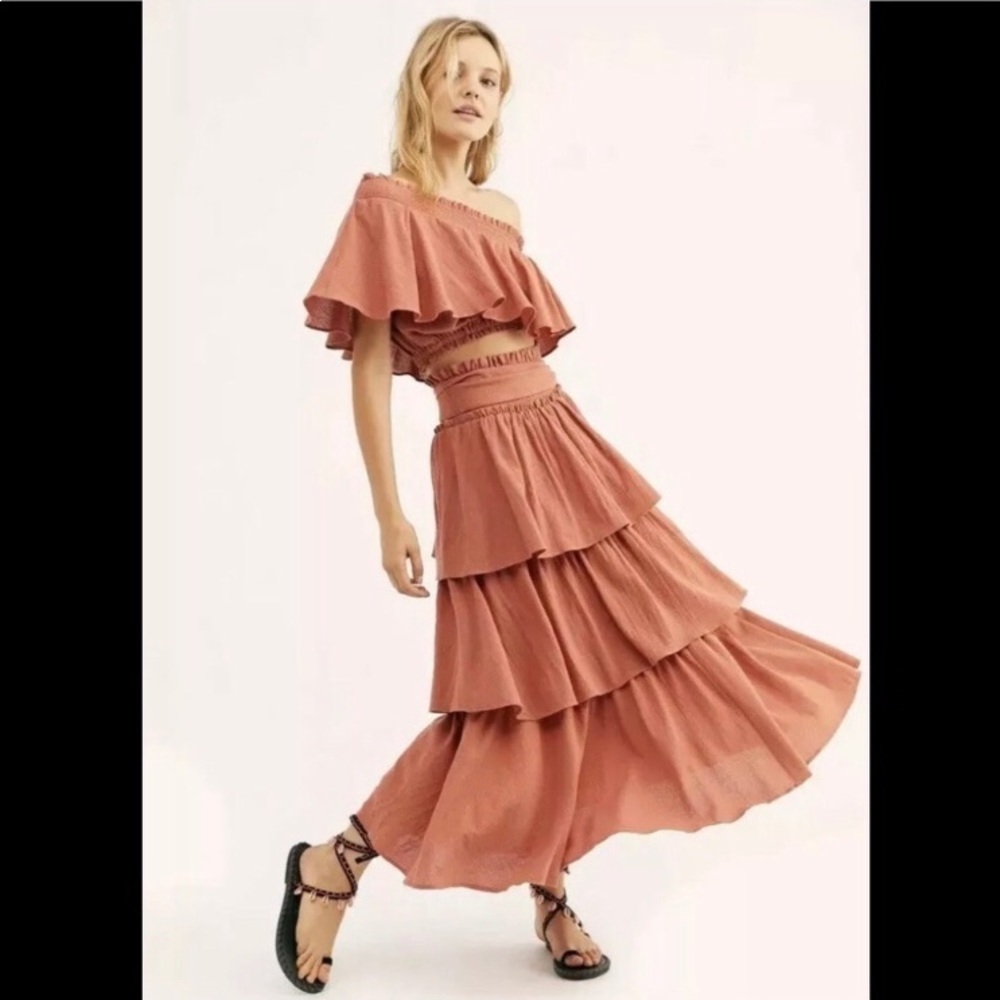 NWT Free People Go for Drama Top size Small